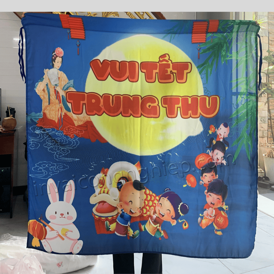 in băng rôn cửa hàng trà sữa